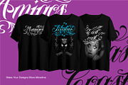Amigos Chicano Script Tattoo Font, a Script Font by WhymoreArt (Thumbnail 8 of 13)