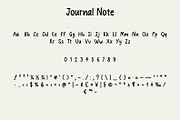 Journal Note Handwritten Font, a Handwritten Font by MyFontsShop (Thumbnail 4 of 5)