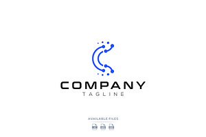Letter C technology logo modern, a Branding & Logo Template by mhafifuadi