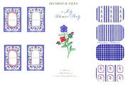 Botanical 4th of July Flower Party, a Graphic by LABFcreations (Thumbnail 2 of 4)