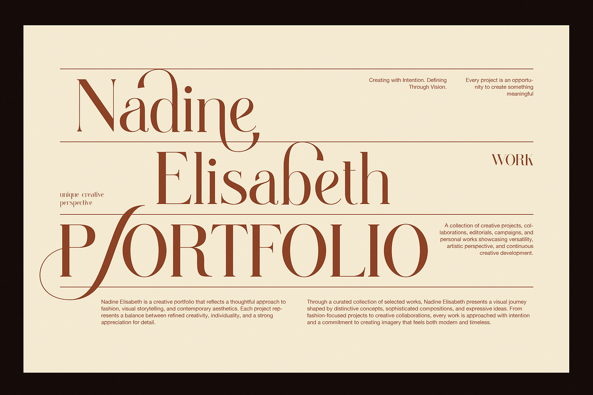 Kenna Elegant Serif Display Font, a Serif Font by Perfectype (Photo 5 of 8)