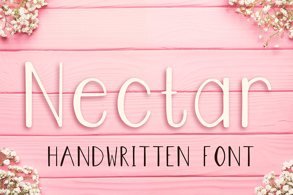 Nectar - Modern Handwritten Font preview 8