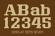 Display Dots & Squares Fonts, a Font by GG Design (Thumbnail 11 of 13)