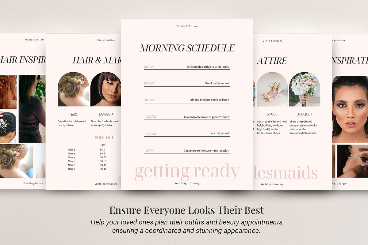 Wedding Weekend Guide template, a Magazine Template by 3.14&Co (Photo 4 of 11)