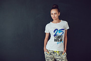 25 T-Shirts Mock-Up (Part 4), a Shirt Mockup by Freeman Studio (Thumbnail 12 of 32)