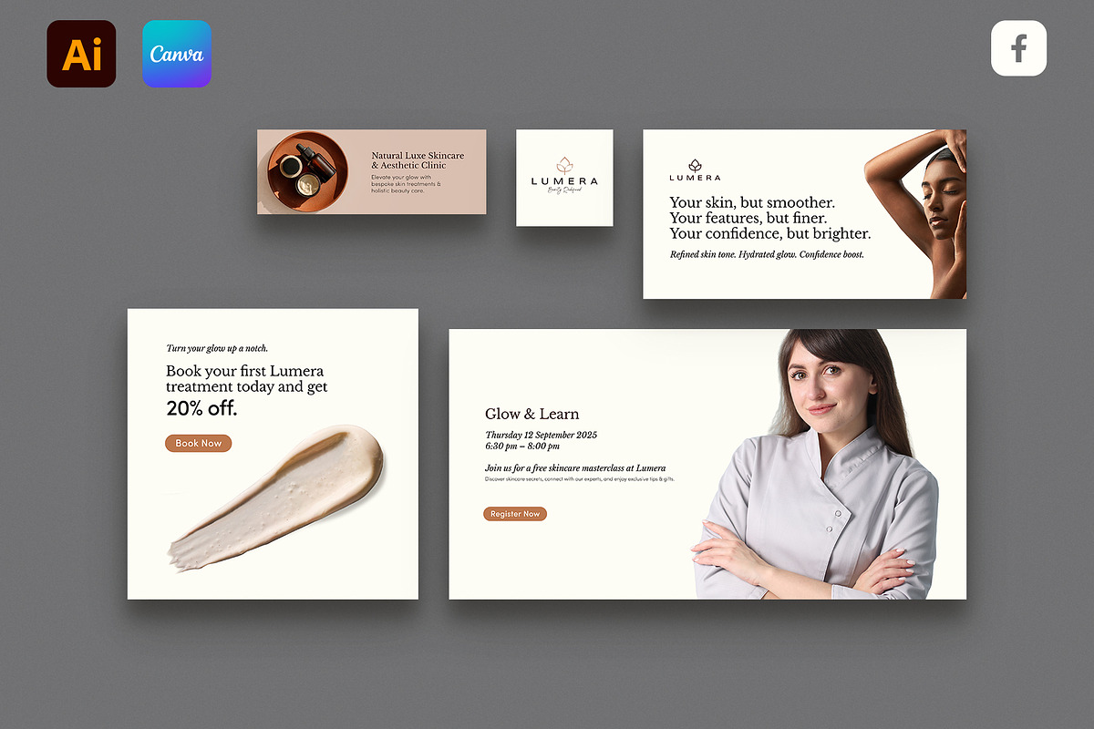 Lumera Social Media Template Pack, a Templates & Theme by Kida (Photo 5 of 6)