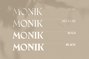 Monik - Elegant Classy Font, a Serif Font by Sensatype (Thumbnail 4 of 15)