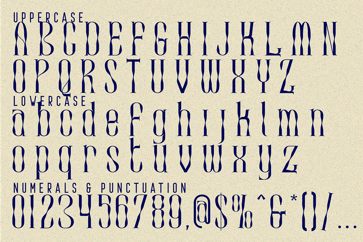 Radiation Structure - Condensed Font, a Serif Font by 177Studio (Photo 7 of 8)