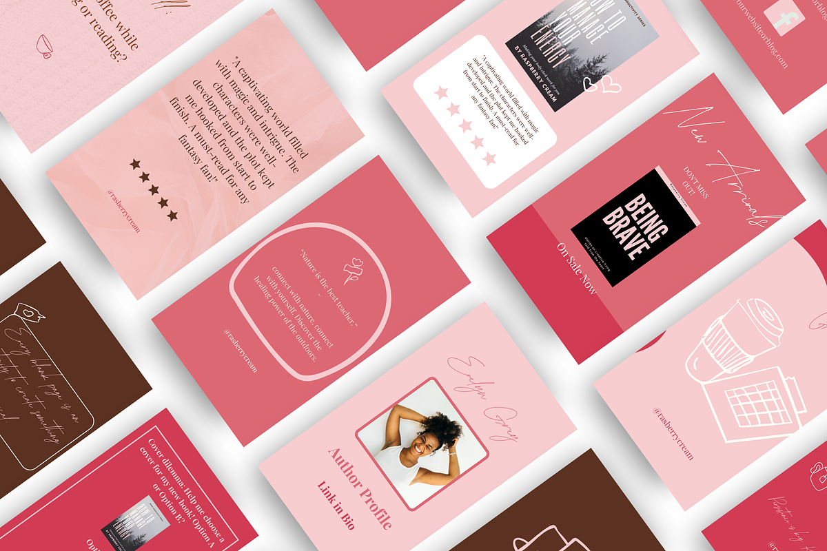 Canva Social Media Template Bundle, a Social Media Template by Little Creative Scribbles (Photo 5 of 9)