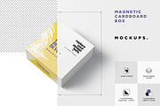 Magnetic Cardboard Box Mockups, a Packaging Mockup by GfxFoundry (Thumbnail 3 of 7)