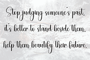 Butter Beans, a Handwritten Font by FreshTypeINK (Thumbnail 8 of 8)