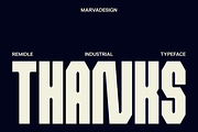 Remidle Font, a Sans Serif Font by Marvadesign (Thumbnail 13 of 13)