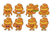 Potatoes Mascot Cartoon Vector Pack, an Illustration by MEDZ (Thumbnail 1 of 5)