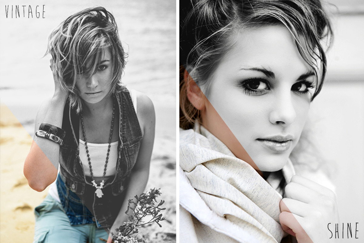 B&W PRO Actions Set preview 2