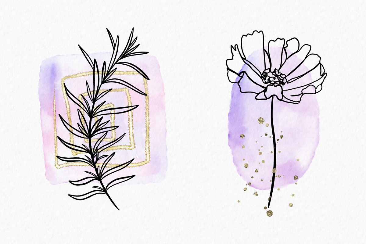 Watercolor Procreate Brushes, a Brush Add-On by Roze Prints (Photo 3 of 7)