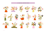 Bloom Season Summer Floral Clipart, a Decorative Illustration by Olia (Thumbnail 9 of 12)