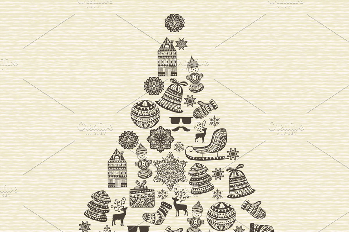 Vector Greeting Card