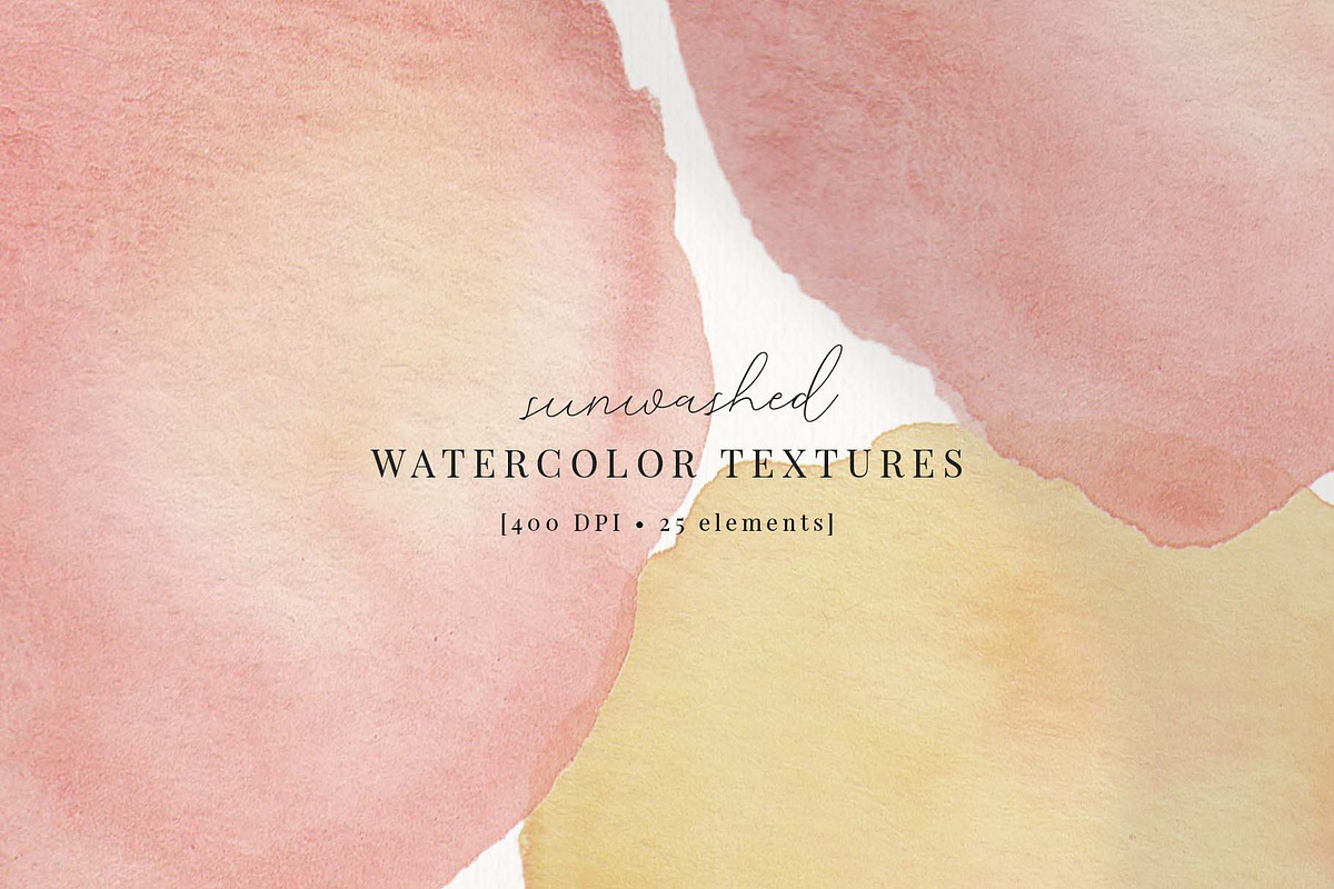 Sun-washed Watercolor Textures, a Texture Graphic by Chelsea Bromley (Photo 4 of 7)
