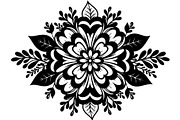 Ornamental Floral Mandala, an Object Graphic by Creativeshirt (Thumbnail 11 of 14)