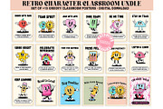 Classroom Posters Mega Bundle Prints, a Graphic by RETROVIBZDESIGNS (Thumbnail 1 of 7)