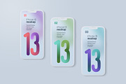 iPhone 12, 13, 14 Pro Clay Mockup, an iPhone Mockup by Deeplab (Thumbnail 30 of 53)