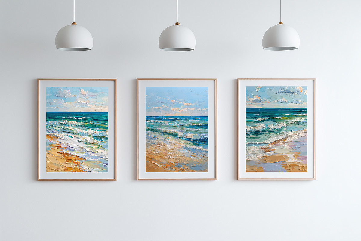 Ocean Waves Illustration, a Decorative Illustration by Housui Patterns (Photo 4 of 12)