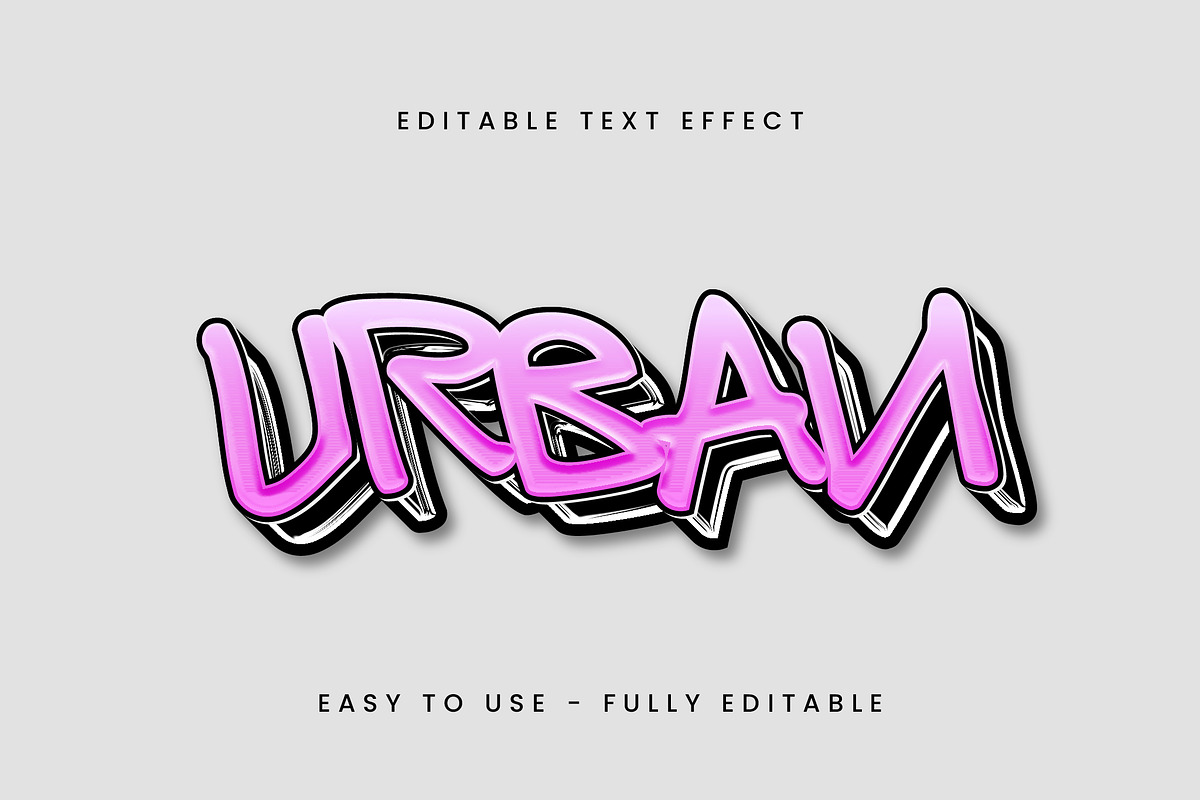 Graffiti Urban Street Text Effect