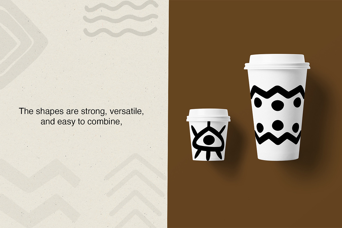 African Shape Motifs Collection, a Decorative Illustration by Sweet Fig (Photo 6 of 12)