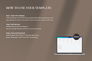 Modern Neutral Airbnb Signage Bundle, a Stationery Template by batang (Thumbnail 4 of 15)