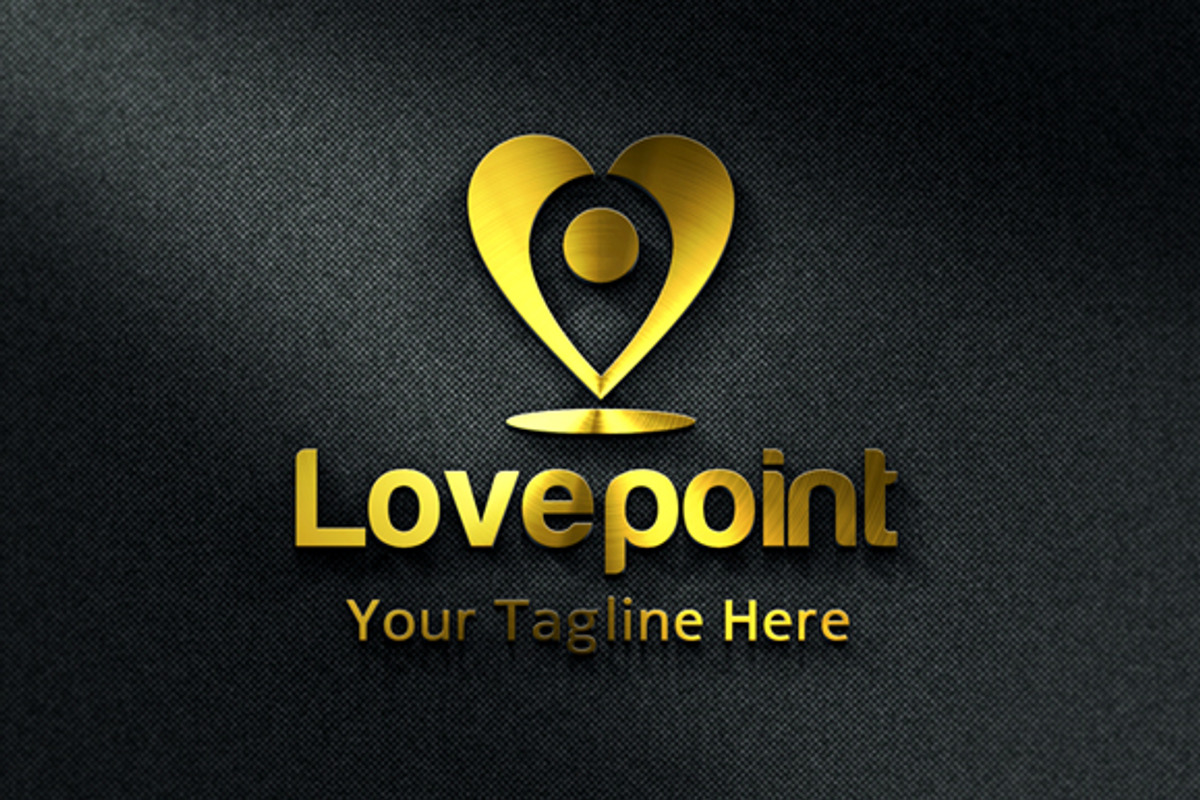 Love Point Logo Design / icon, a Branding & Logo Template by gunaonedesign