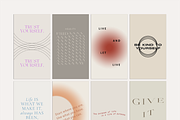 120 Aesthetic Instagram Quotes, a Social Media Template by TheFisherCreative (Thumbnail 14 of 15)