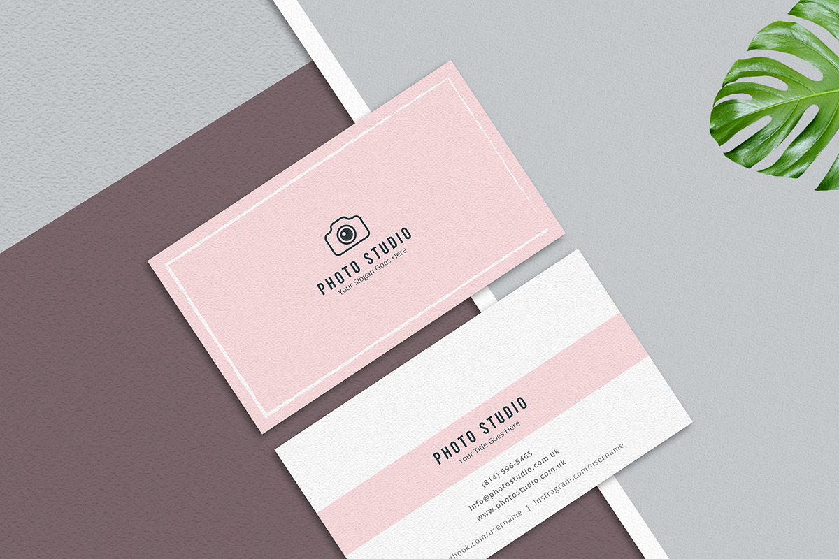 Photography Business Card Template, a Business Card Template by TelaTemplates (Photo 3 of 6)