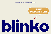 Blinko – A Bold Rounded Display Font, a Sans Serif Font by roomspace creative lab (Thumbnail 11 of 16)