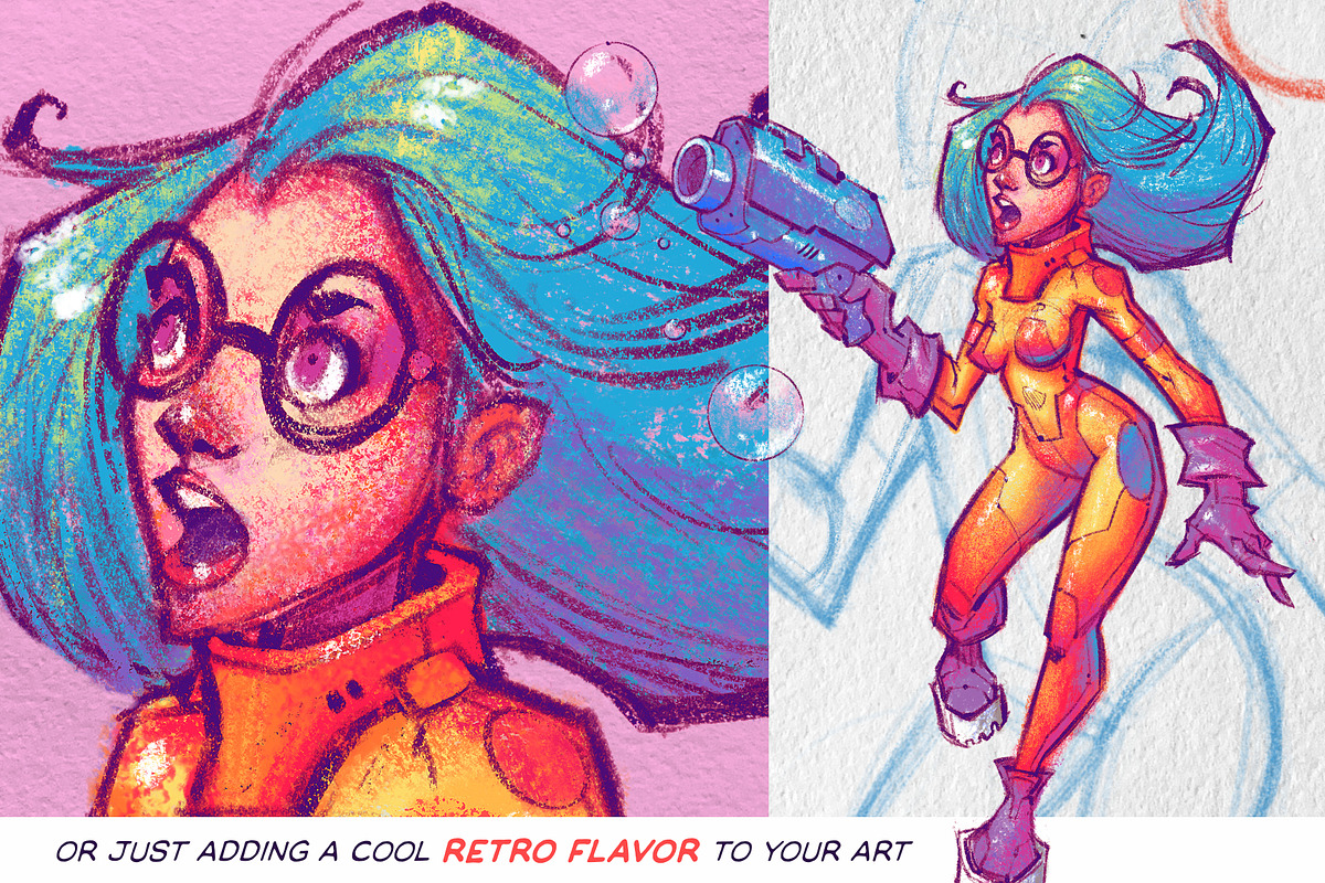 Crayon - Procreate Brush Pack preview 5
