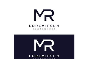 Luxury letters MR , RM , M , R logo, a Branding & Logo Template by LOGOCREATIVE