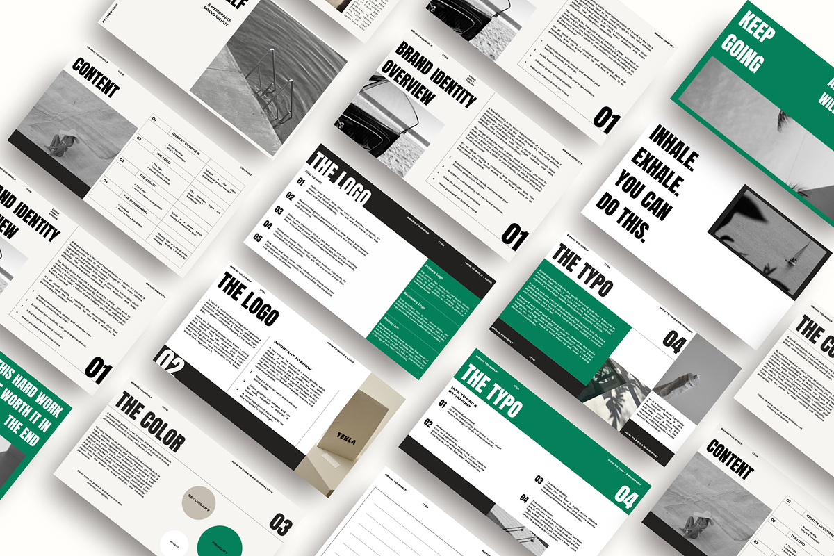 Brand yourself workbook, a Branding & Logo Template by 1708Studio (Photo 5 of 6)
