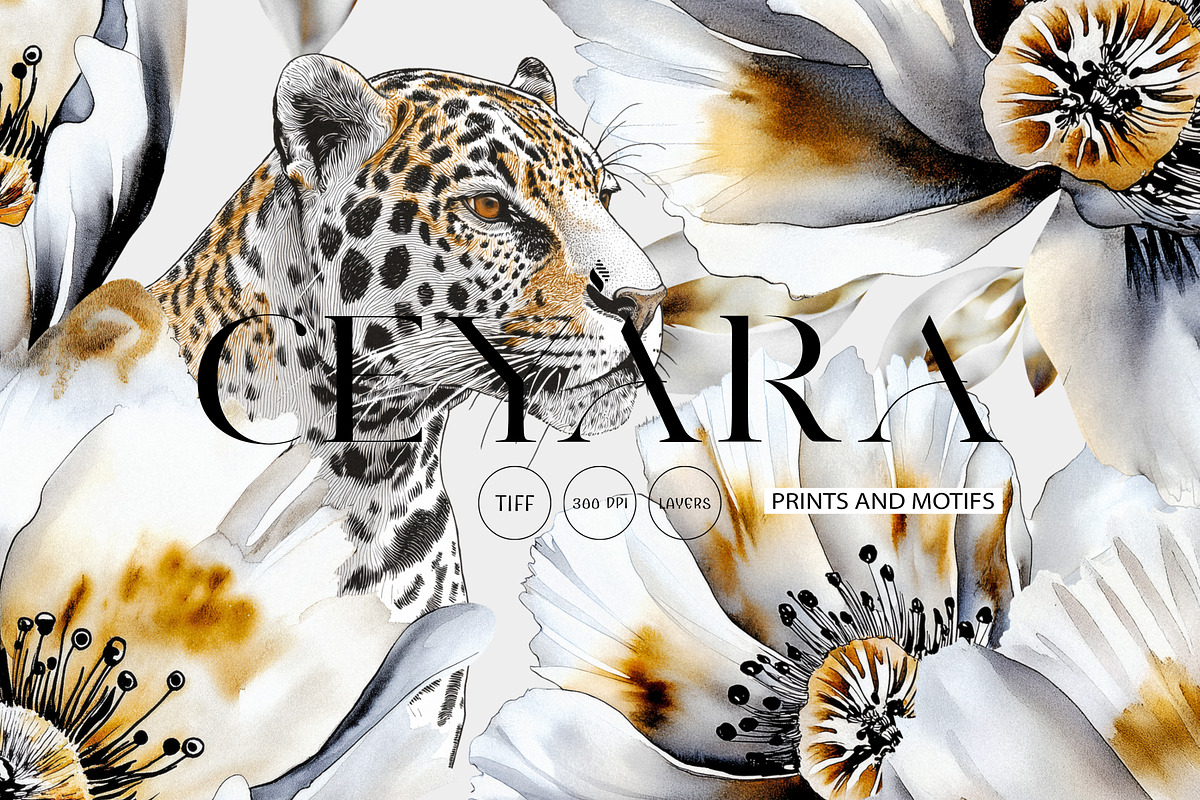 CEYARA - LUXURY PRINTS, a Pattern Graphic by YARROO (Photo 1 of 10)