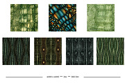 Crocodile or Alligator Skin Patterns, a Pattern Graphic by karenfoleyphoto (Thumbnail 9 of 9)