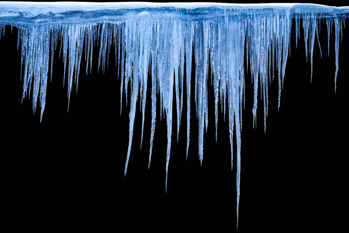 Icicles isolated from background, a Nature Photo by Countryside life (Photo 13 of 22)