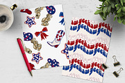 FOURTH OF JULY PAPER PACK, a Background Graphic by The GG Shop (Thumbnail 6 of 6)