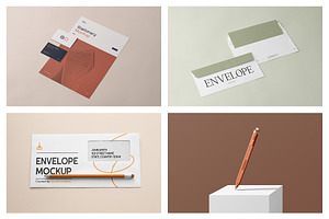 Stationery Branding Mockups Vol.6