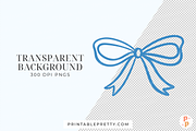 Hand Drawn Doodle Bow Clipart, an Illustration by Printable Pretty Studio (Thumbnail 3 of 6)