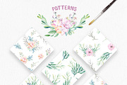 Floral Patterns Bundle 90% OFF, a Pattern Graphic by Spasibenko Art (Thumbnail 9 of 21)