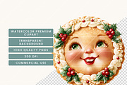 Christmas Elves Clipart Bundle, a Seasonal Illustration by BusyDaydesign (Thumbnail 7 of 9)
