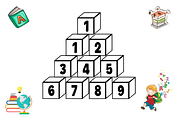 Alphabet Box -Playful Geometric Font, a Symbol Font by KiddoGlyphs Studio (Thumbnail 4 of 5)