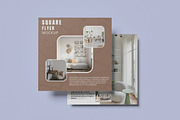 Square Flyer Brochure Mockup., an Advertising Mockup by GraphicWindow (Thumbnail 6 of 7)