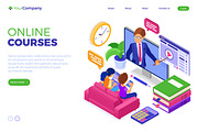 Online Distance Education from Home, an Education Illustration by TAlex (Thumbnail 4 of 6)