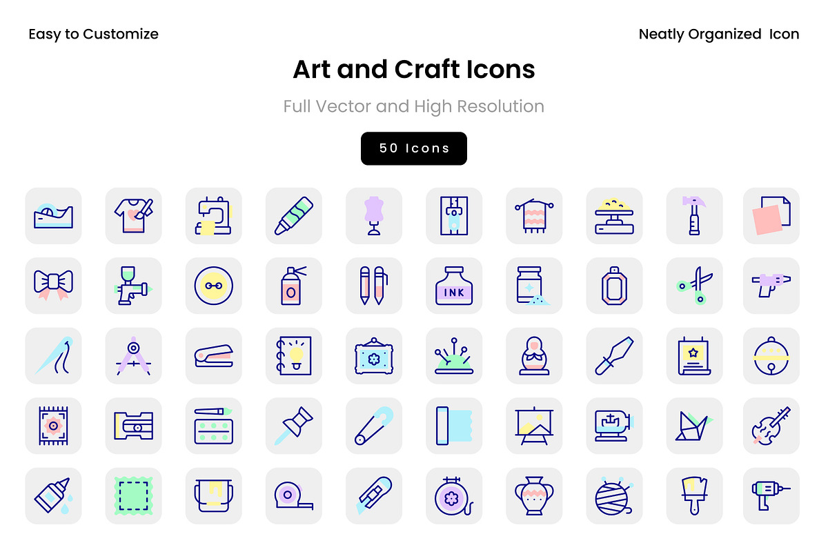 Art and Craft Icons, a Solid Icon by Wencory (Photo 2 of 2)