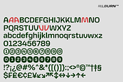 JT Millburn | Sport Racing Font, a Sans Serif Font by Jolicia Type (Thumbnail 10 of 14)