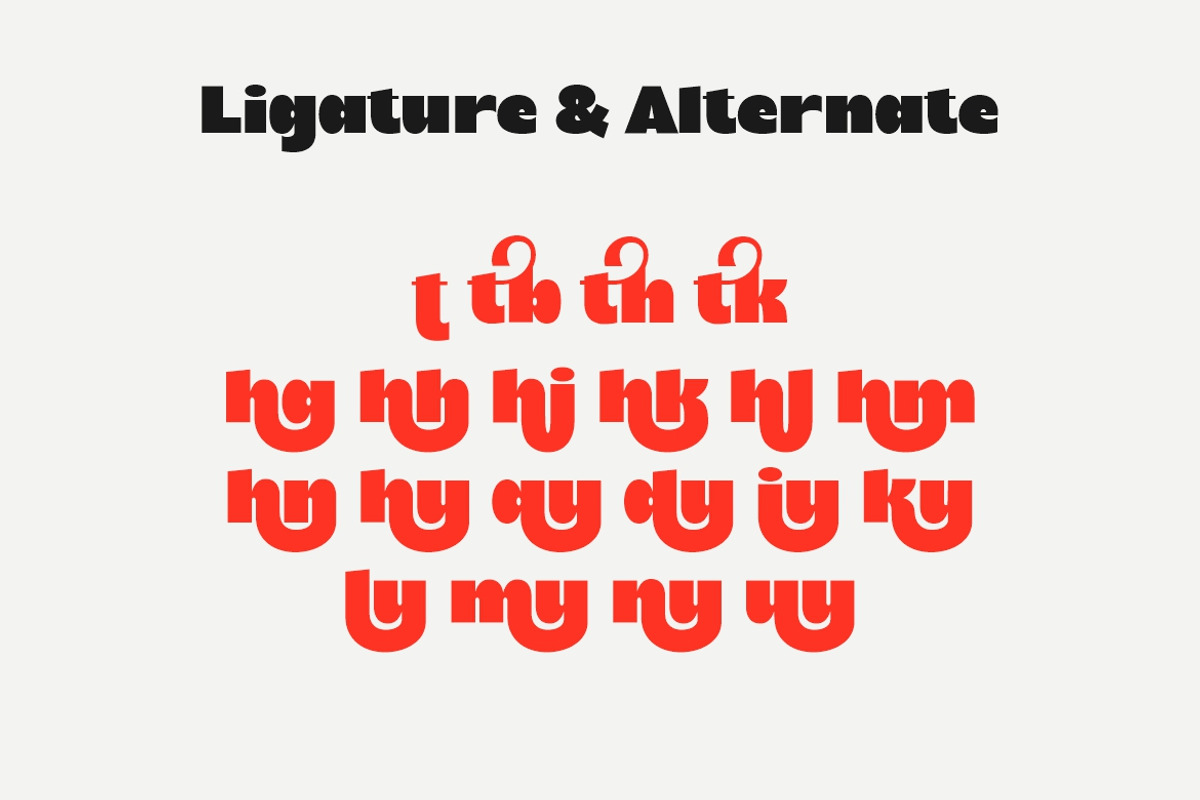 Cloth Fate - Bold Sans Serif Font, a Sans Serif Font by Burhan Afif (Photo 9 of 10)